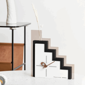 Desk Clock Office Desktop Decoration Simple Fashion Art Decoration Clock