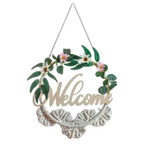 Wall Hanging Green Plants Wall Hanging Flowers Simulation Plants Welcome Door