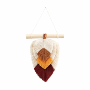 Boho Cotton Wall Hanging Style Home Decor Nordic Leaf Tapestry Decoration